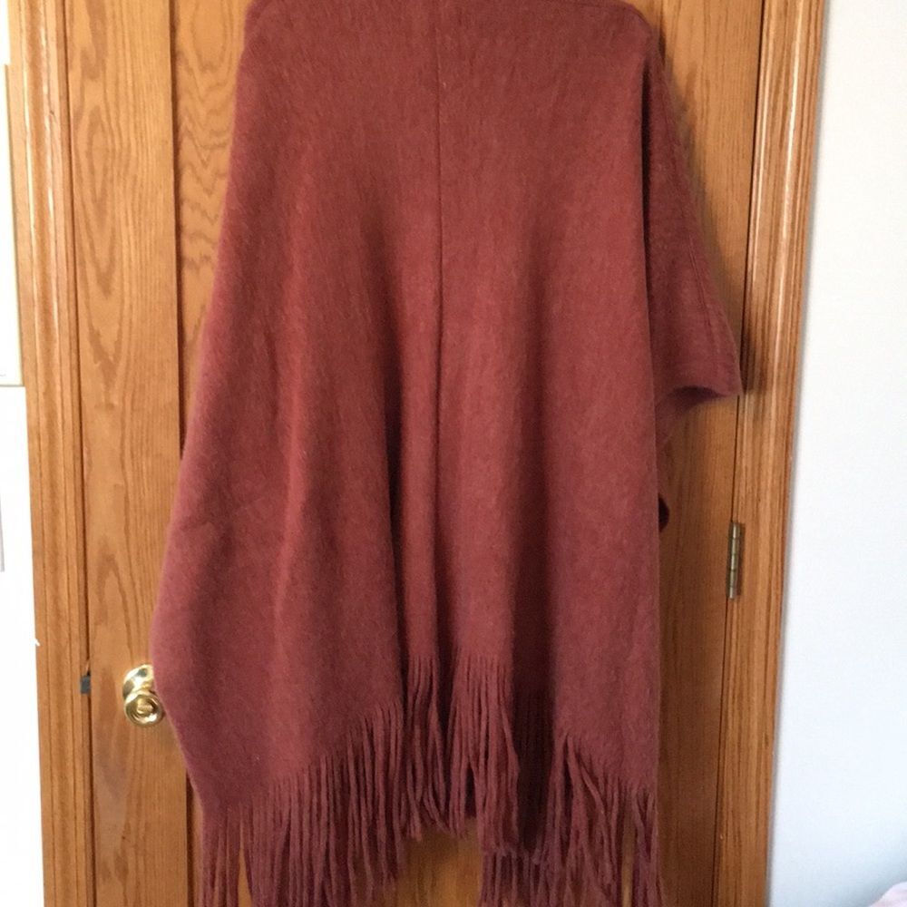 NEW Forever 21 Dusty Rose Shawl - Picture 3 of 4
